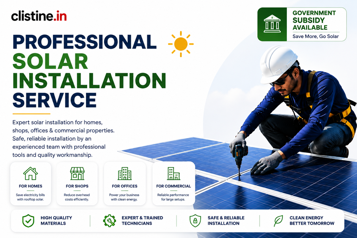 Professional Solar Installation Service ☀️