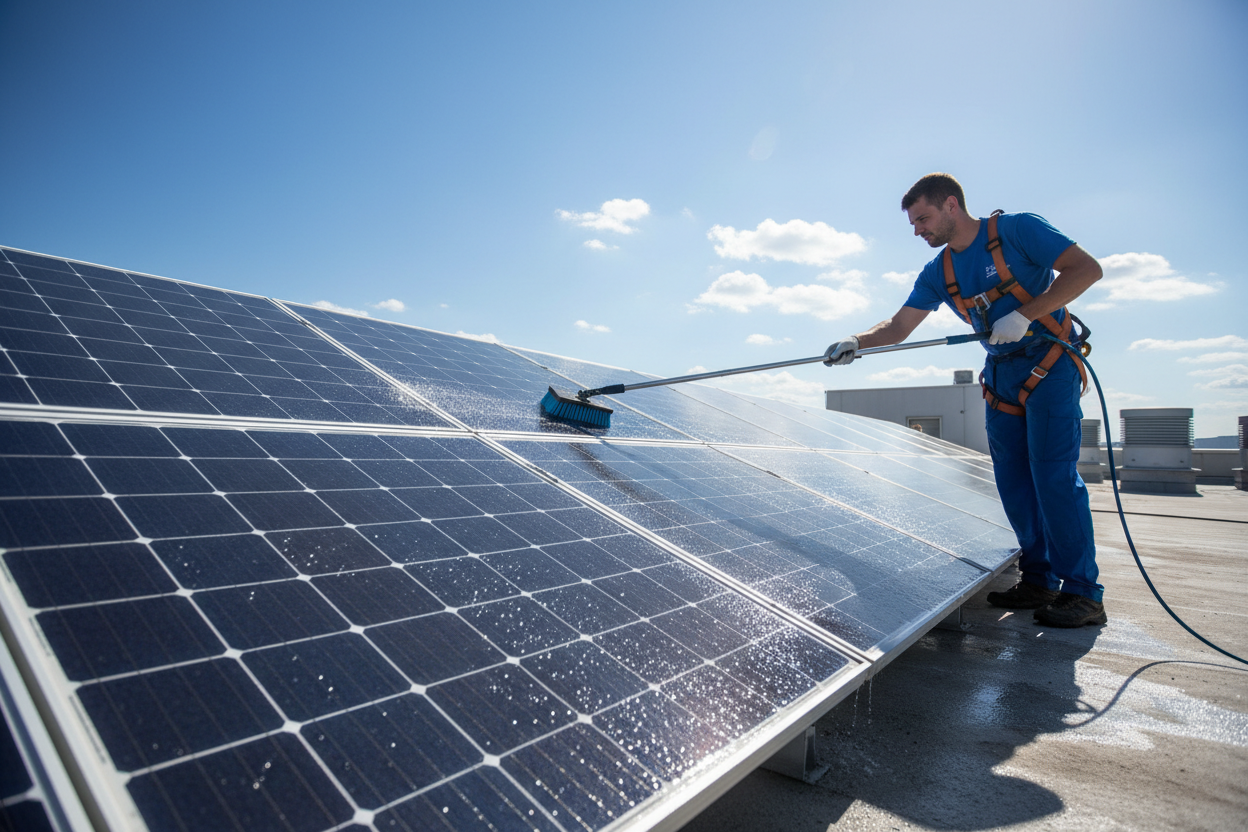 Solar Panel Cleaning
